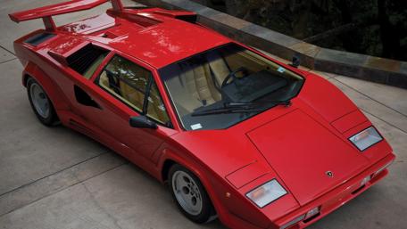 Classic Red Lamborghini Countach wallpaper