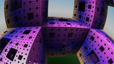 Infinite cubes wallpaper