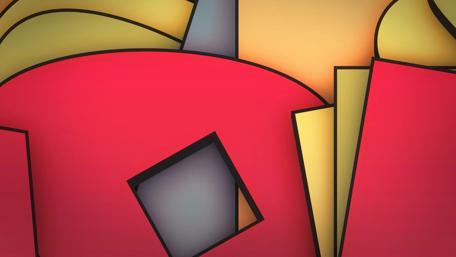 Vibrant Geometric Harmony wallpaper