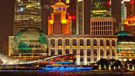 Shanghai Night Skyline wallpaper