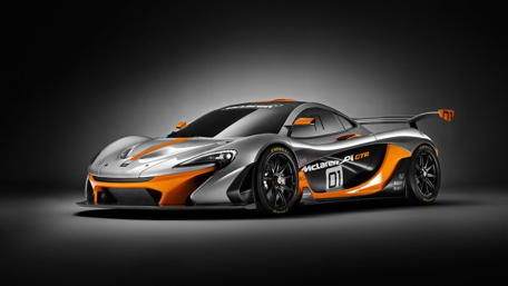 Sleek McLaren P1 GTR Wallpaper Design wallpaper