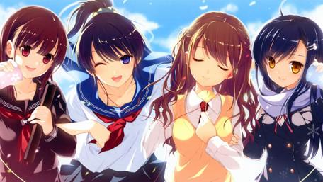 School Days Friendship and Fun wallpaper