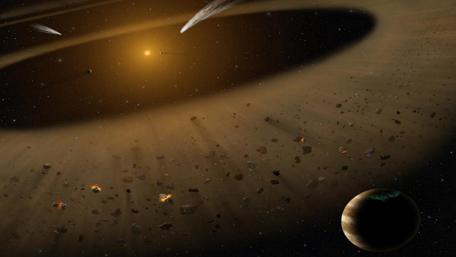 Cosmic Dance of the Solar System wallpaper