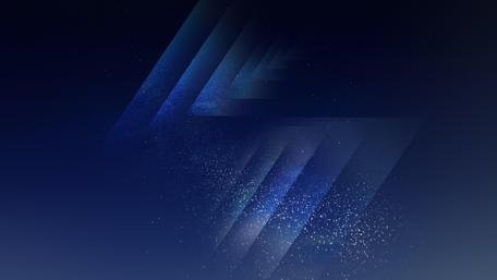 Abstract Blue Galaxy Inspiration wallpaper