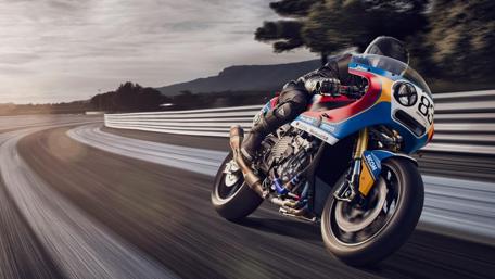 Racing Thrill on Two Wheels wallpaper
