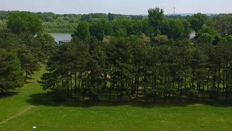 Serene River Landscape in Belgrade, Serbia wallpaper