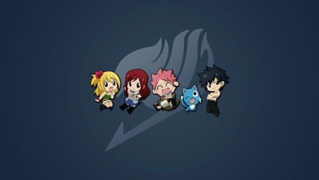 Fairy Tail Chibi Adventure Awaits wallpaper