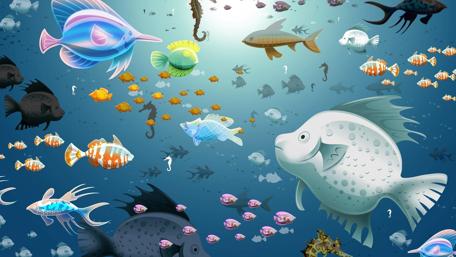Underwater Fantasy Realm: A Dreamlike Aquatic Journey wallpaper