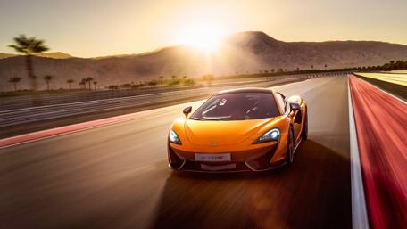 Dreaming of Speed with the McLaren 570S wallpaper