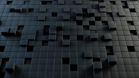 Abstract 3D Block Design wallpaper