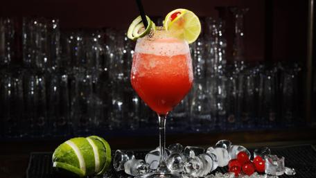 Vibrant Cocktail Refreshment Wallpaper wallpaper