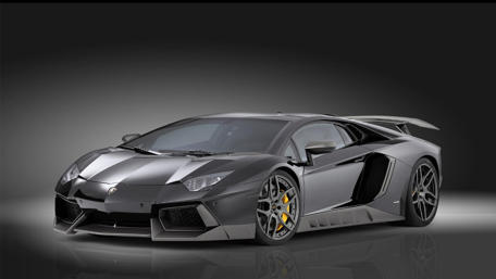Sleek Black Lamborghini Wallpaper for Car Enthusiasts wallpaper