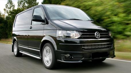 Sleek Volkswagen T5 on an Open Road wallpaper