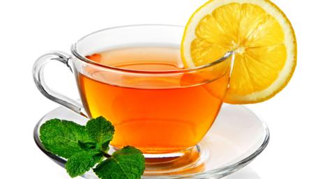 Warm Citrus Tea Refreshment wallpaper