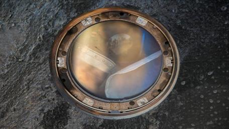 Journey to New Worlds Through the Porthole of Discovery wallpaper