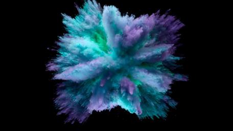 Colorful Explosion of Light and Color wallpaper