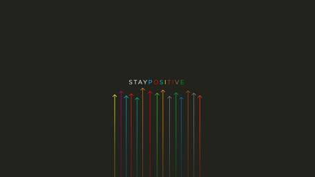 Inspirational Uplift in Minimalist Design wallpaper