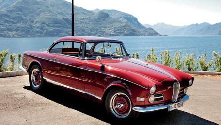 Classic BMW 503 Coupé by the Lake in Bavaria wallpaper