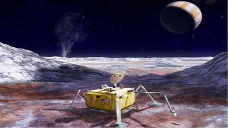 Exploring the Icy Moons of Jupiter wallpaper