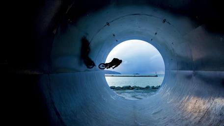 Cyclist’s Dream Tubular Ride wallpaper