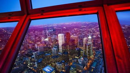 Toronto Cityscape from Above wallpaper