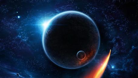 Cosmic Journey Through the Galaxy wallpaper