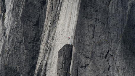 Scaling the Heights of Adventure wallpaper