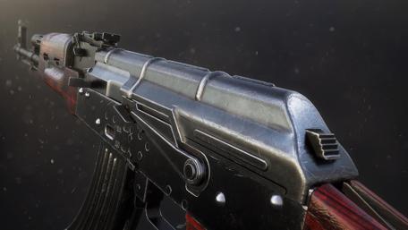 Kalashnikov in Rainy Ambiance wallpaper