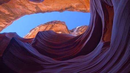 Majestic Sandstone Canyon Viewpoint wallpaper