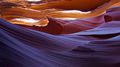 Nature's Masterpiece in Antelope Canyon wallpaper
