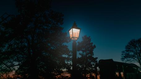 Twilight Lanterns and Night Lights wallpaper