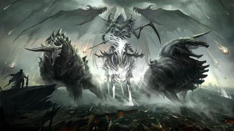 Grim Reaper's Domain in Turmoil wallpaper