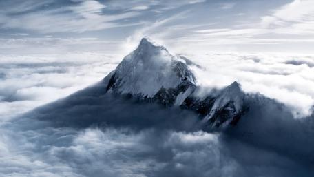 Summit in the Clouds wallpaper