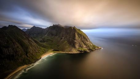 Kvalvika Beach (Norway) wallpaper
