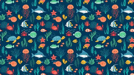 Whimsical Underwater Adventure Wallpaper wallpaper