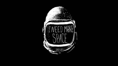 Astronaut's Yearn for the Stars wallpaper