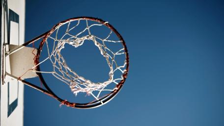 Hoop Dreams Against a Blue Sky wallpaper