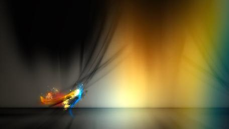Vibrant Abstract Digital Energy Art wallpaper