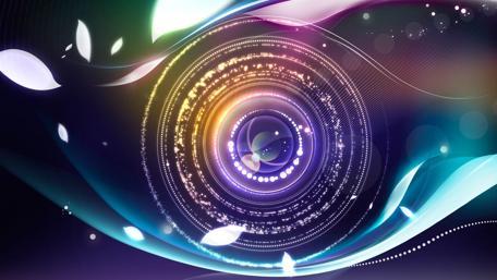 Radiant Circular Harmony wallpaper