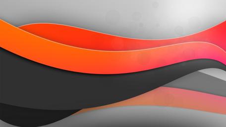 Vibrant Flowing Abstract Waves Artistic Design wallpaper