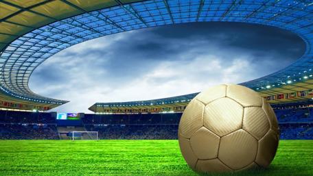 Stadium Dreams with a Football Scene wallpaper