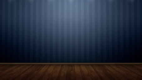 Elegant Blue Stripes with Wood Flooring Texture wallpaper