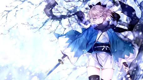 Ethereal Winter Warrior wallpaper