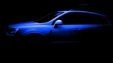Sleek Dark Opel Antara Wallpaper wallpaper