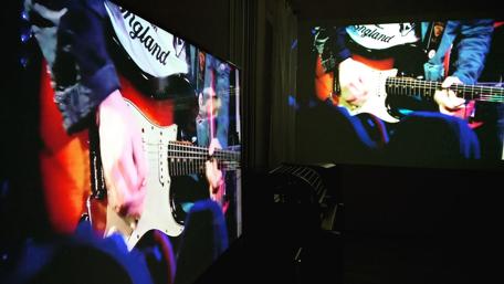 Guitar Performance in Action wallpaper