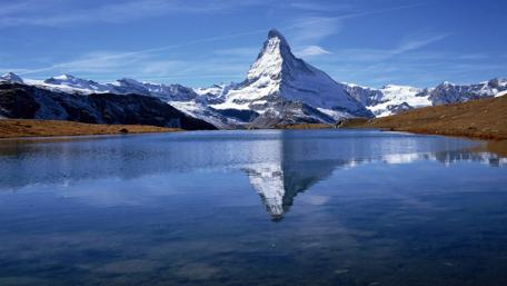 Matterhorn reflection wallpaper