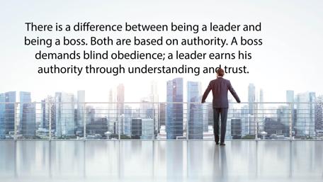 Leadership vs Boss Mindset in Authority wallpaper