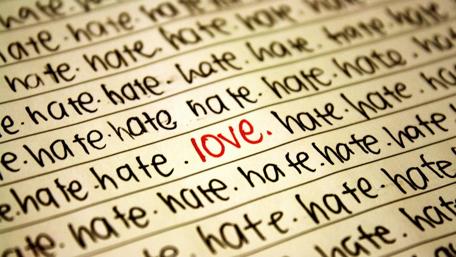 Words of Love Amidst Hate wallpaper