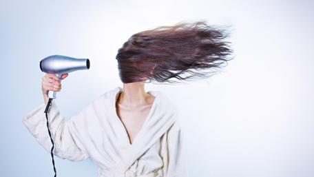Hair Dryer Madness: A Fan-tastic Blowout! wallpaper