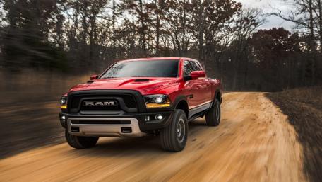 Powerful Truck in Motion on a Country Road wallpaper